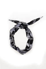 Black and White Toucan Wire Headband