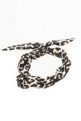 Leopard Print Wire Headband