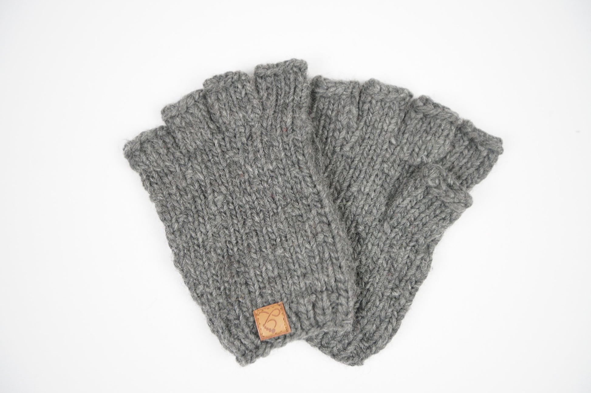 Merino Wool Fingerless Gloves