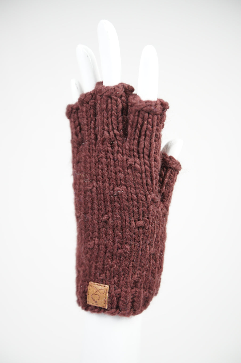 Merino Wool Fingerless Gloves