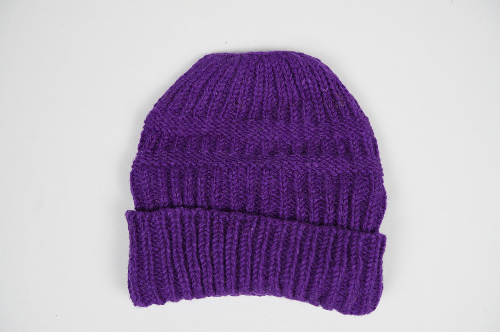 Wool Ponytail Beanie