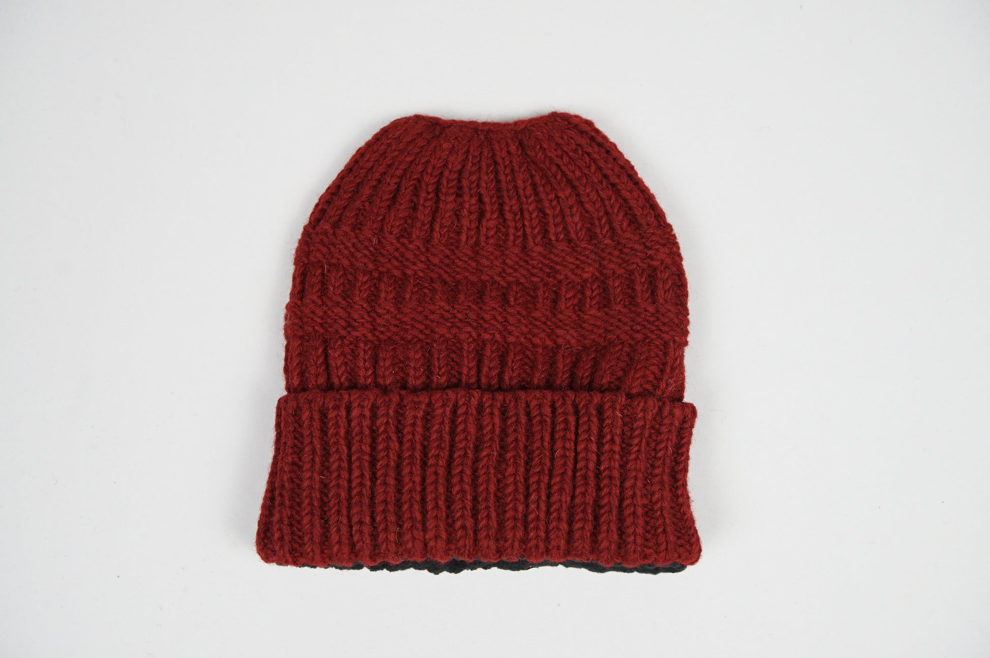 Wool Ponytail Beanie