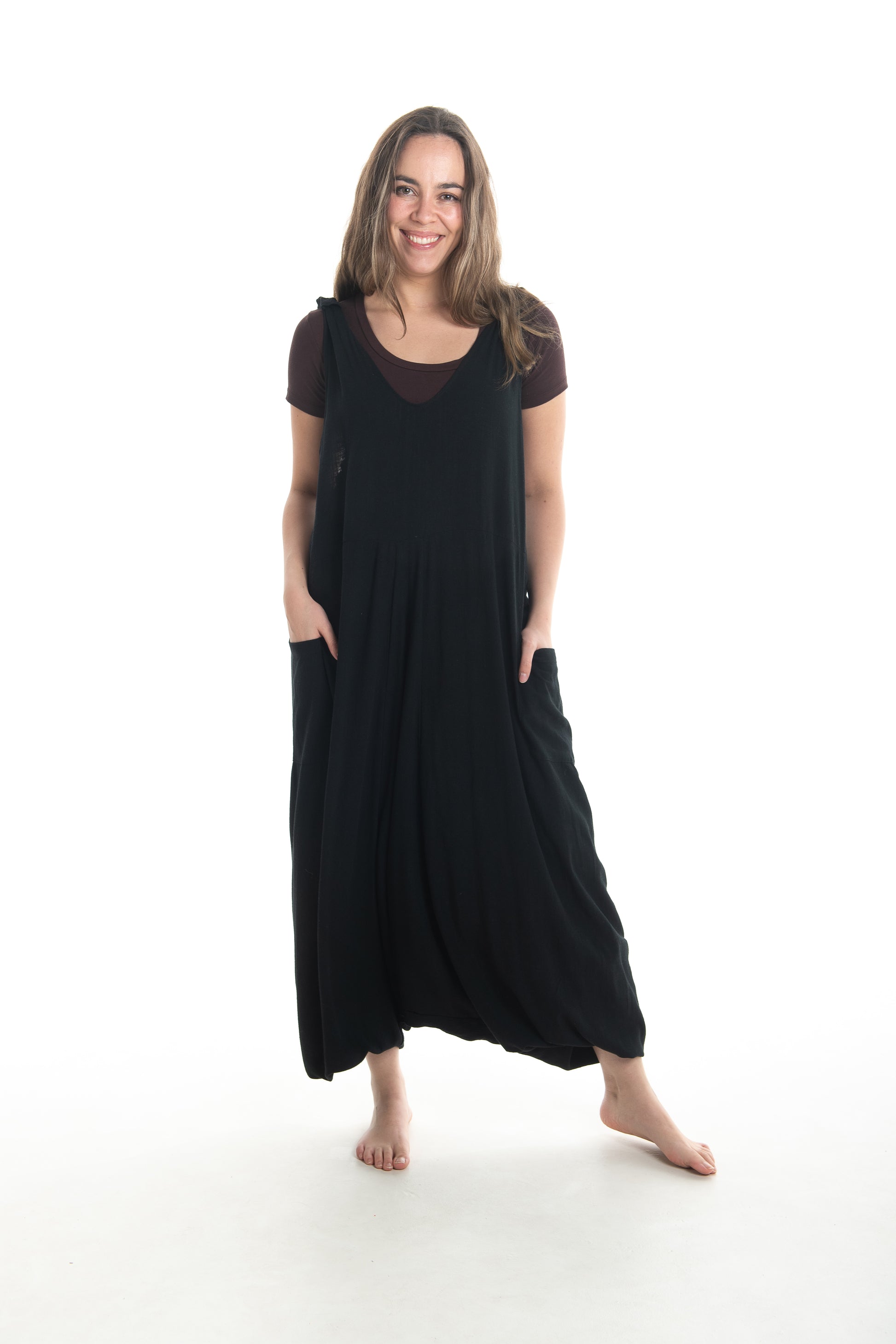 Linen Moggie Overalls
