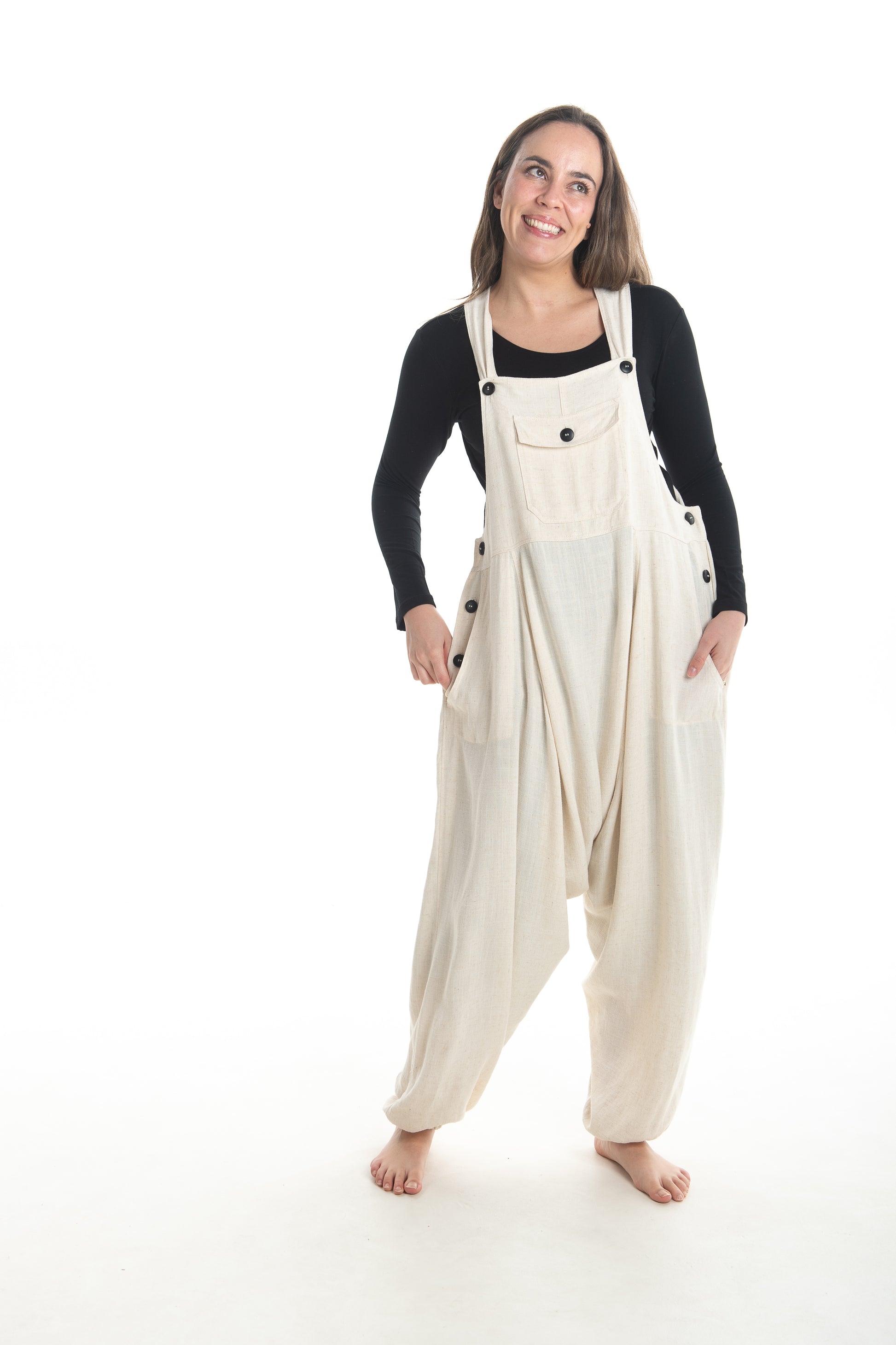 Linen Sammy Overalls