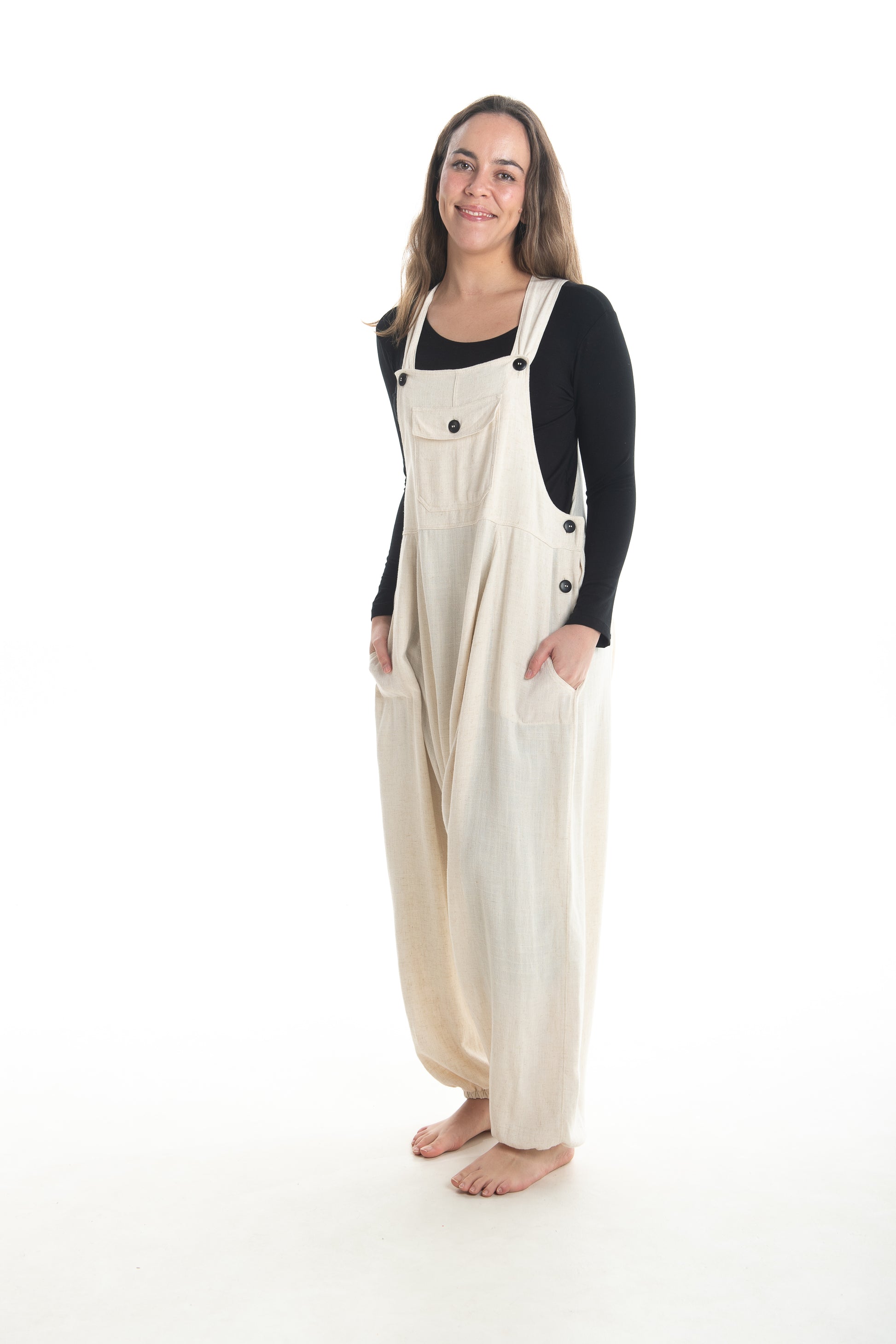 Linen Sammy Overalls