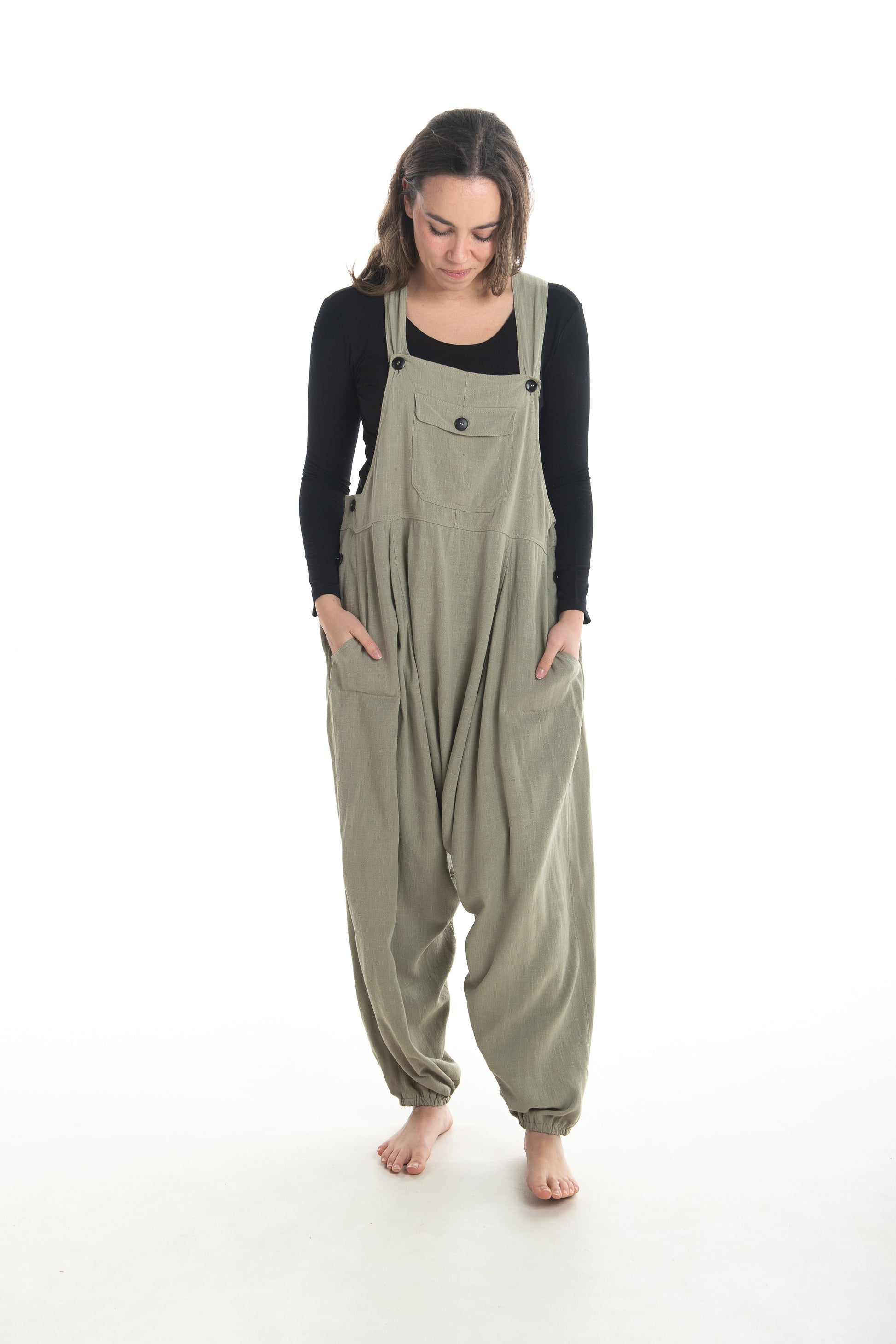 Linen Sammy Overalls