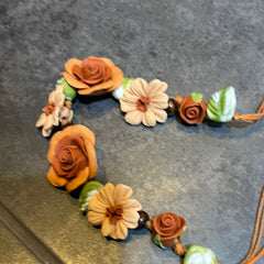 HandMade Flower 🌸 Jewelry Necklace