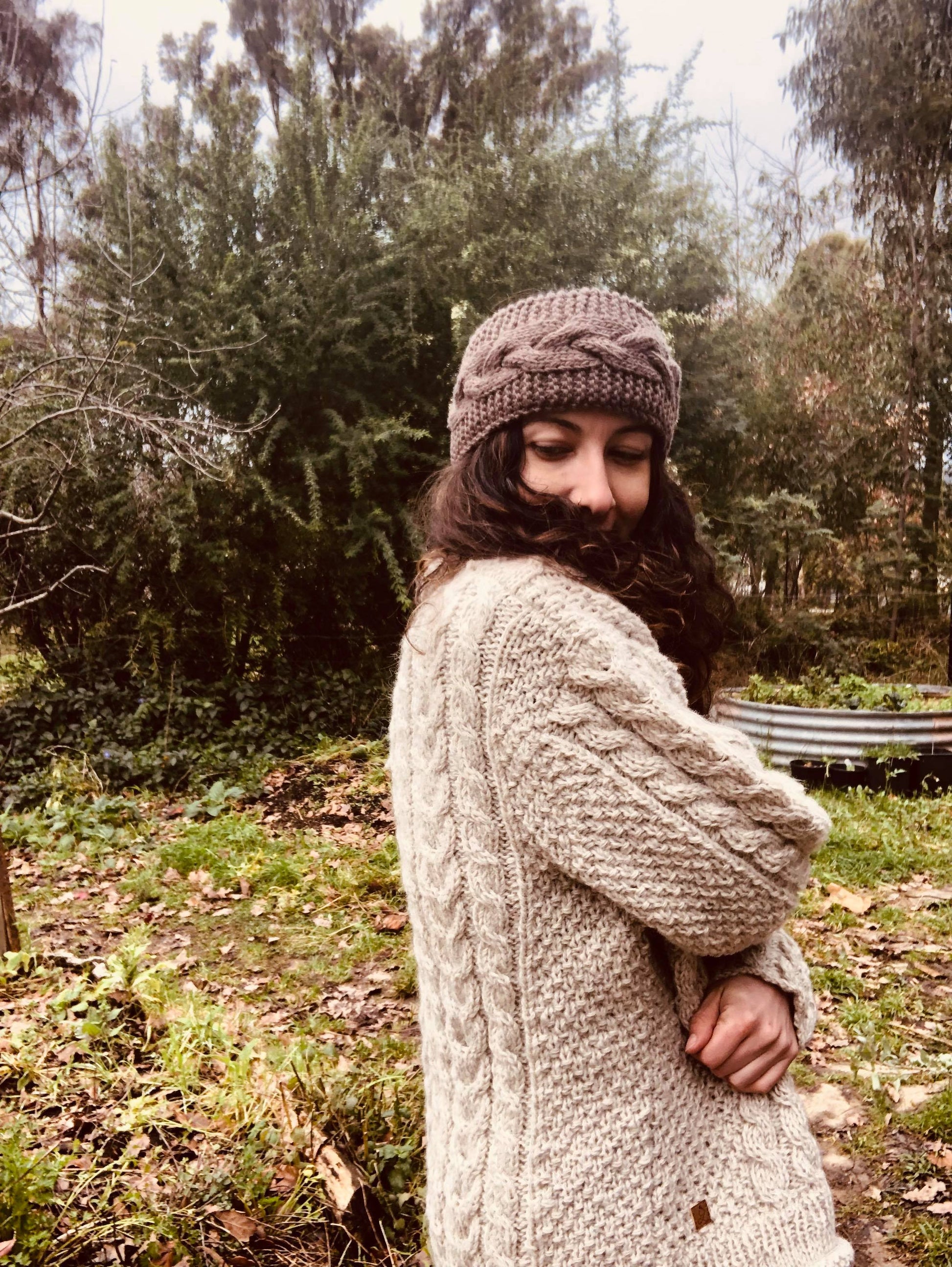 Cable Roll Neck Jumper