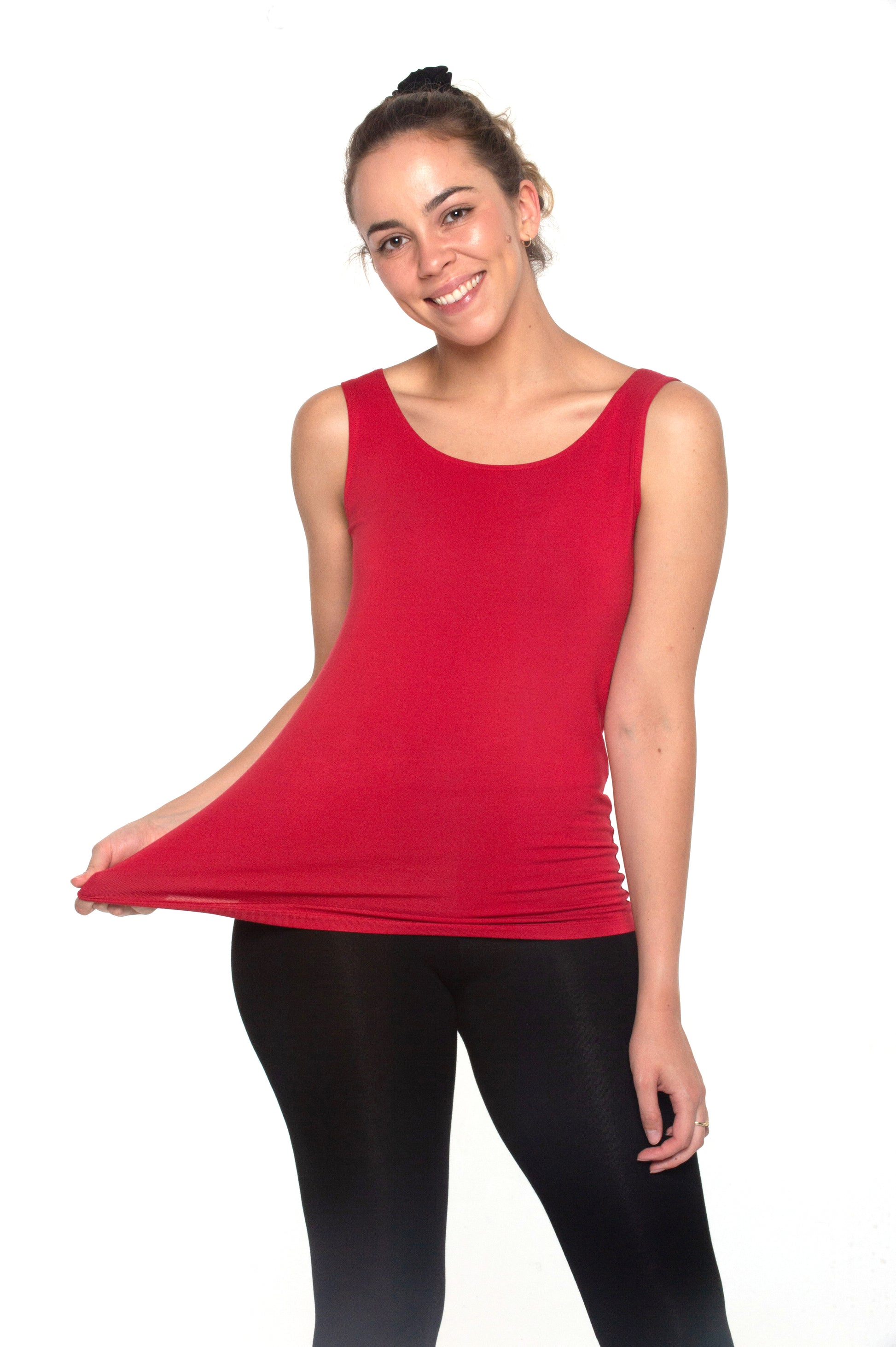 Essentials Stretchy Range Singlets - Ethically Made