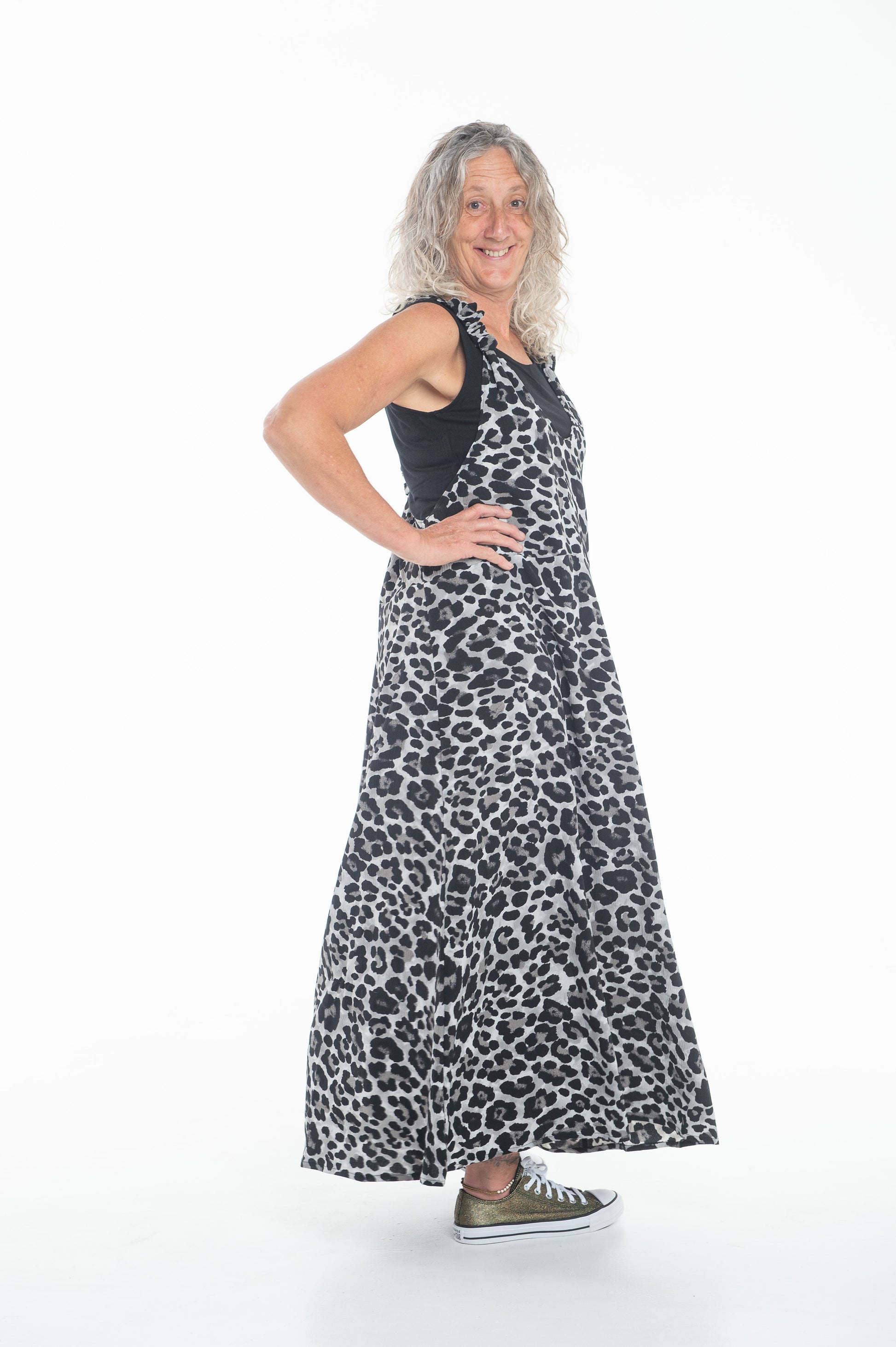 Moggie Overalls Dress Limited Run