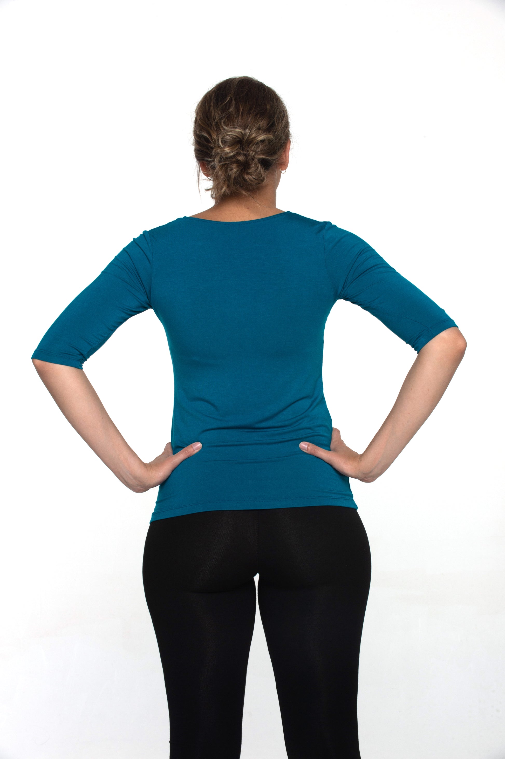 Essentials Stretchy Range 3/4 Sleeve Top