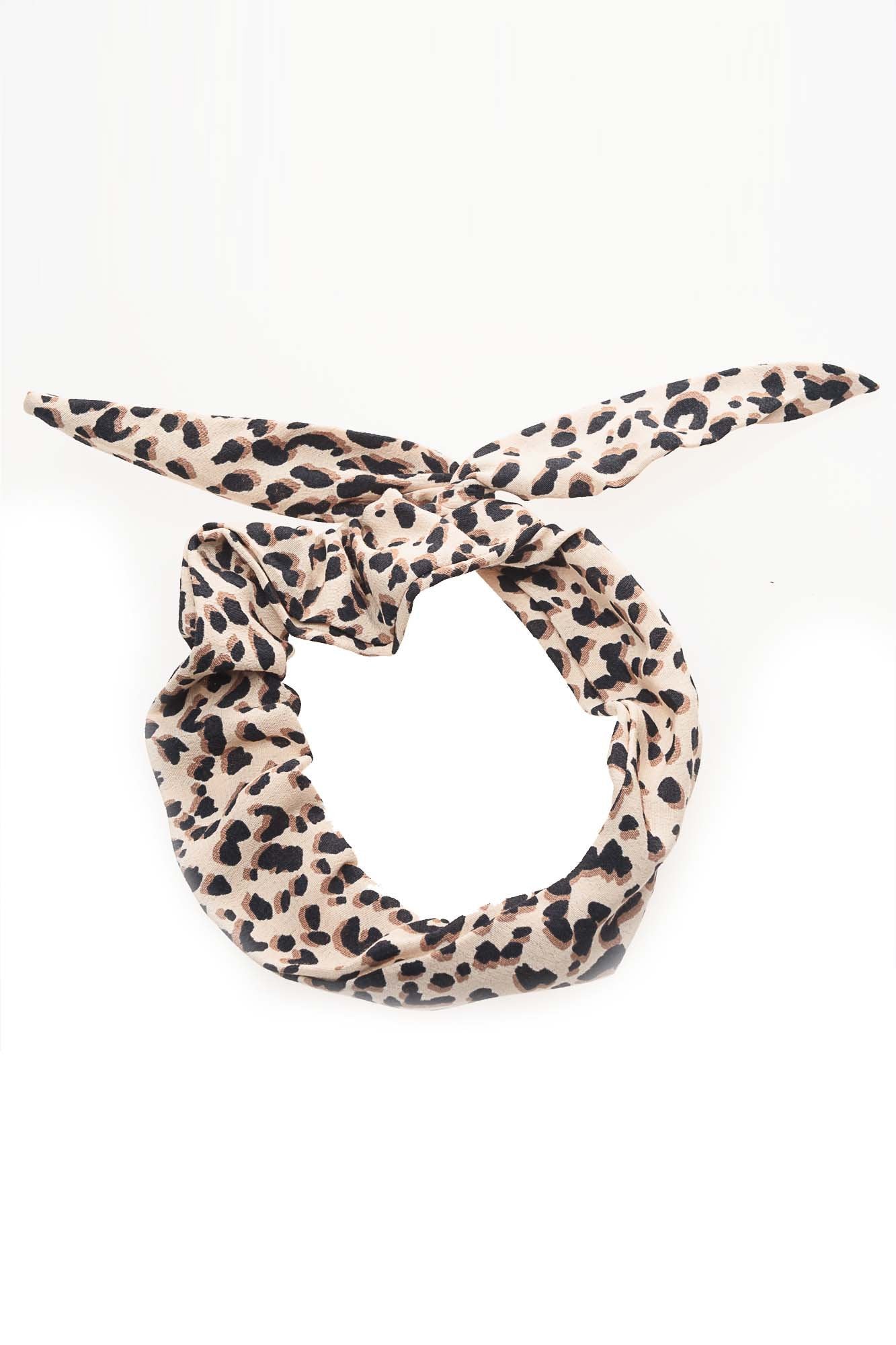 Cheetah Print Wire Headband