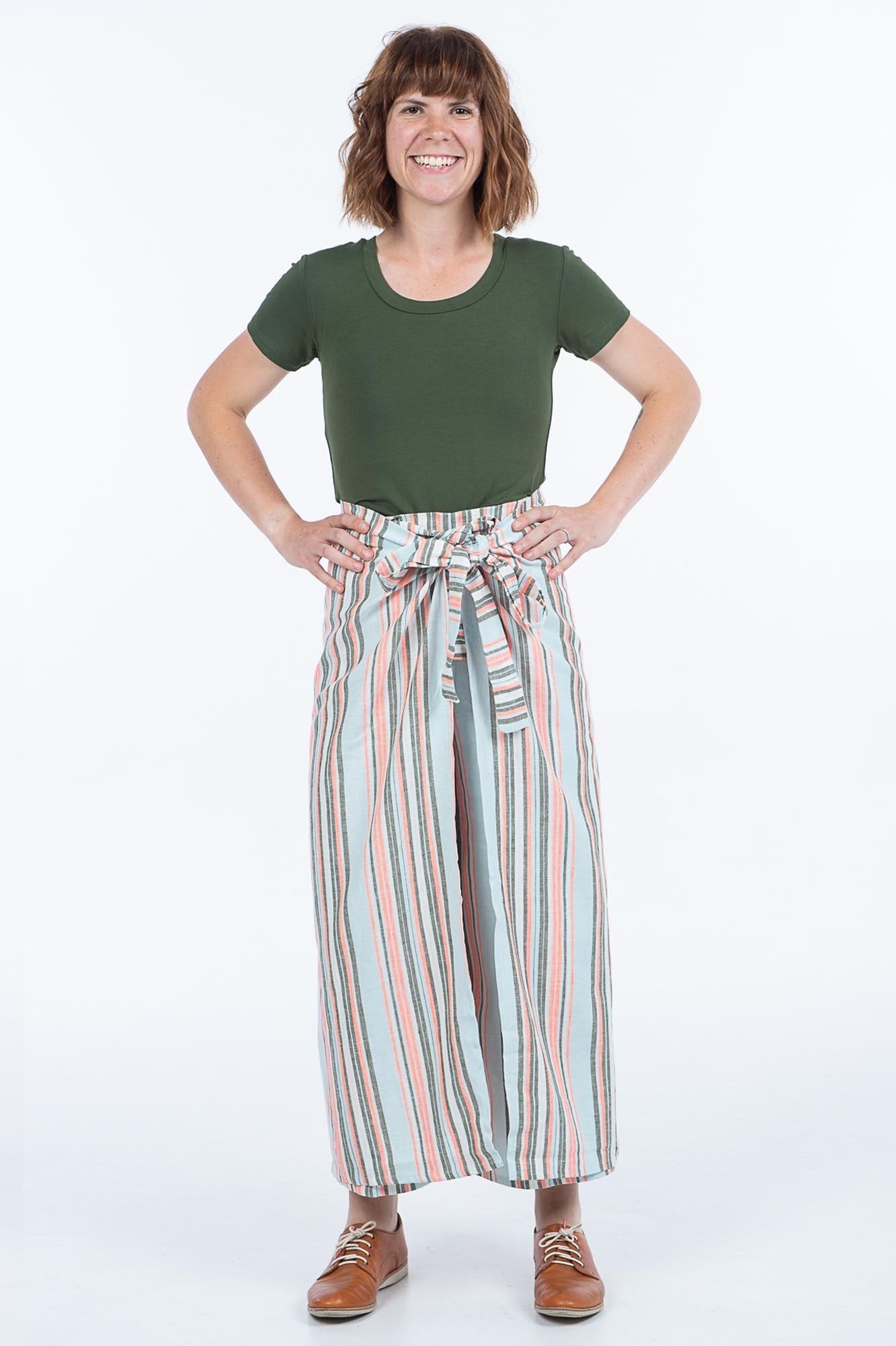 Fluorescent Delight Wrap Pants