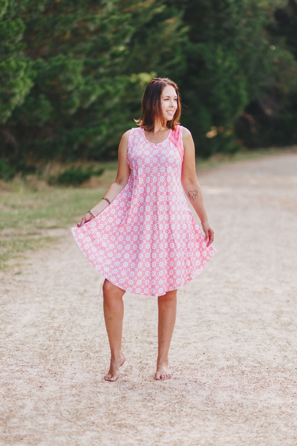 Missy 3/4 Length Sleeveless Dress Essentials