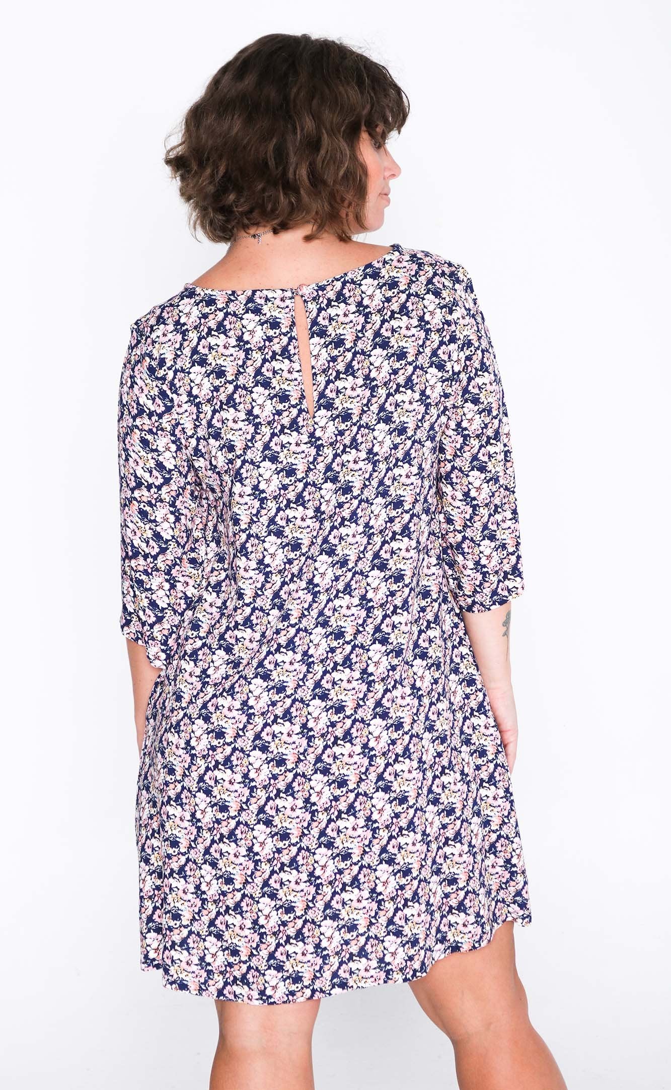 Pretty Pansy Sammy Dress - Back