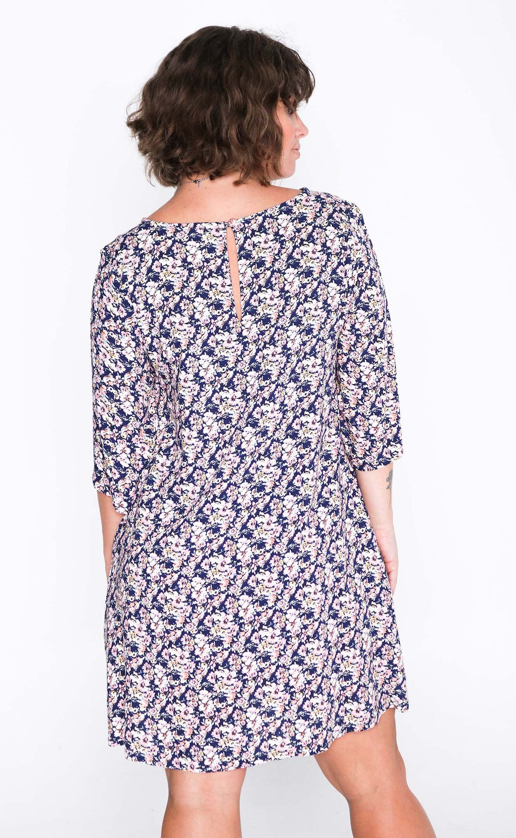 Pretty Pansy Sammy Dress - Back
