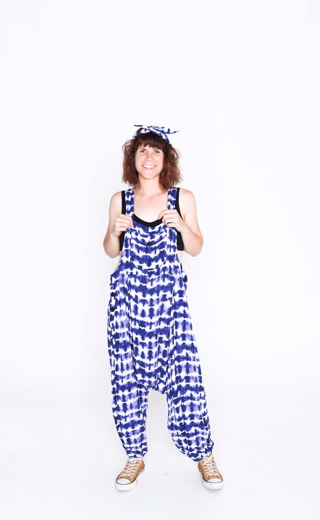 Ink Blotch Sammy Overalls