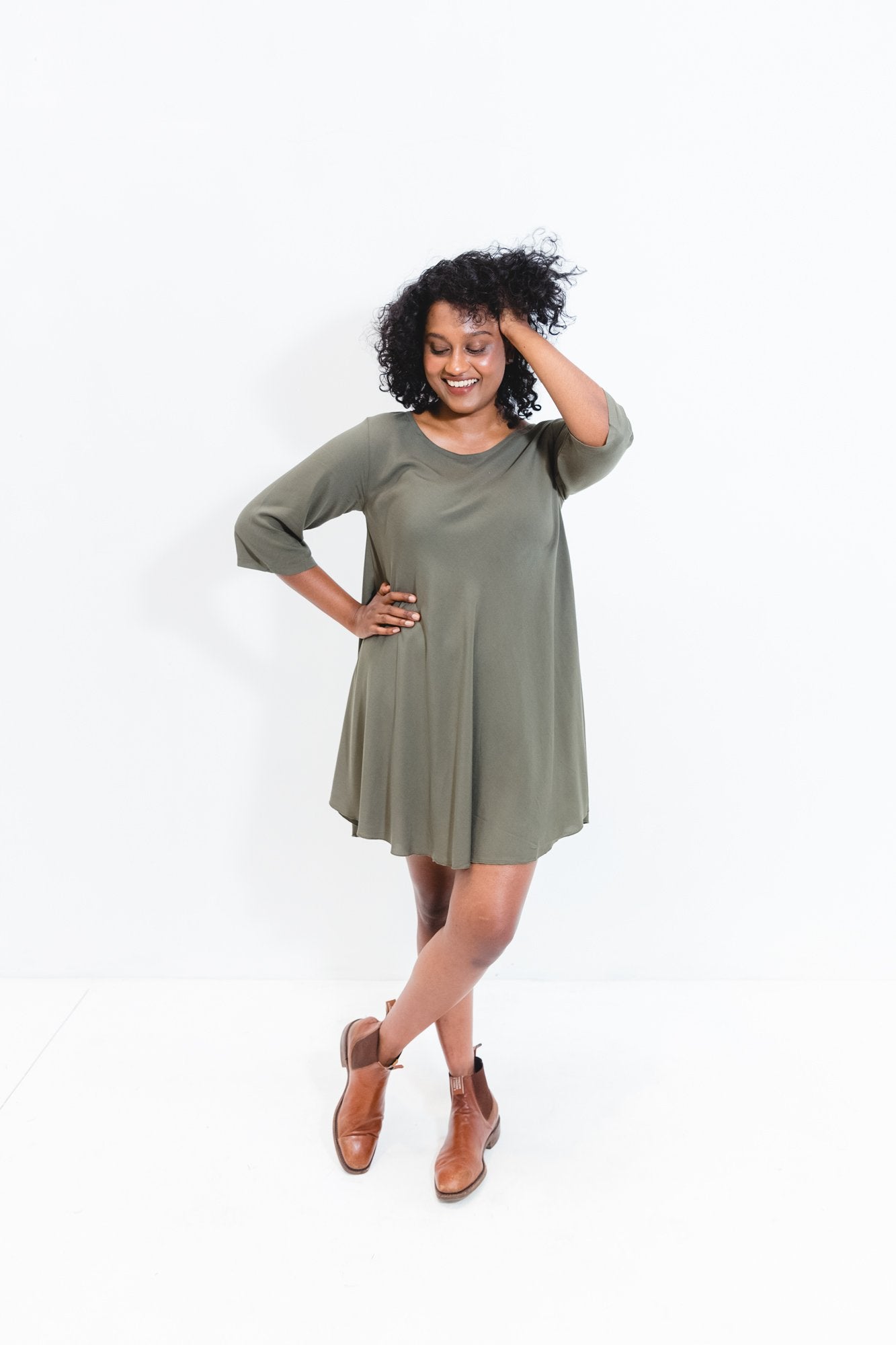 Charlie 3/4 Sleeve Dress