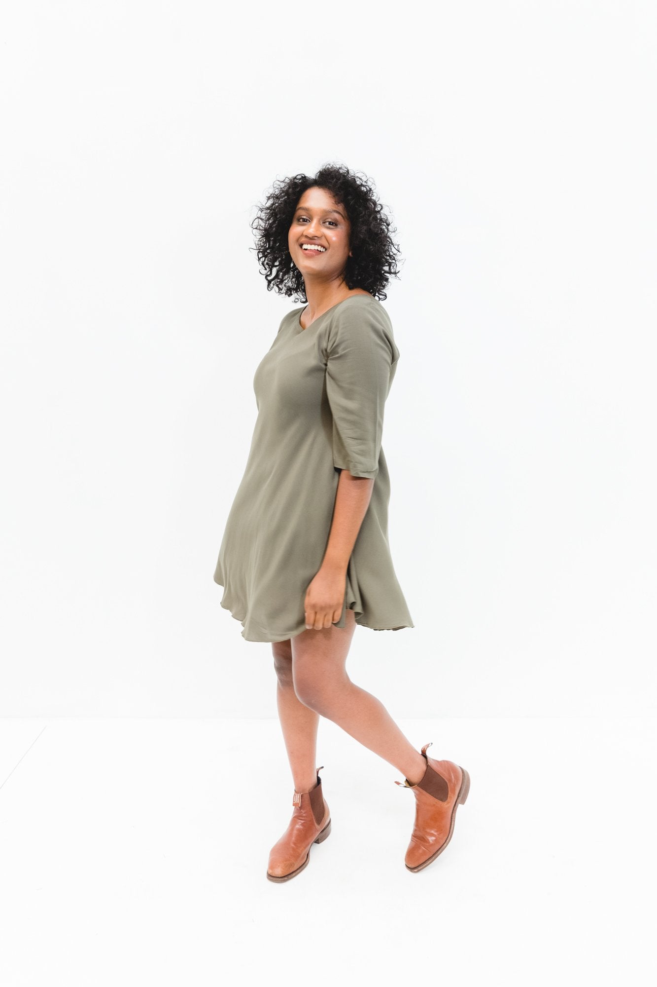 Charlie 3/4 Sleeve Dress