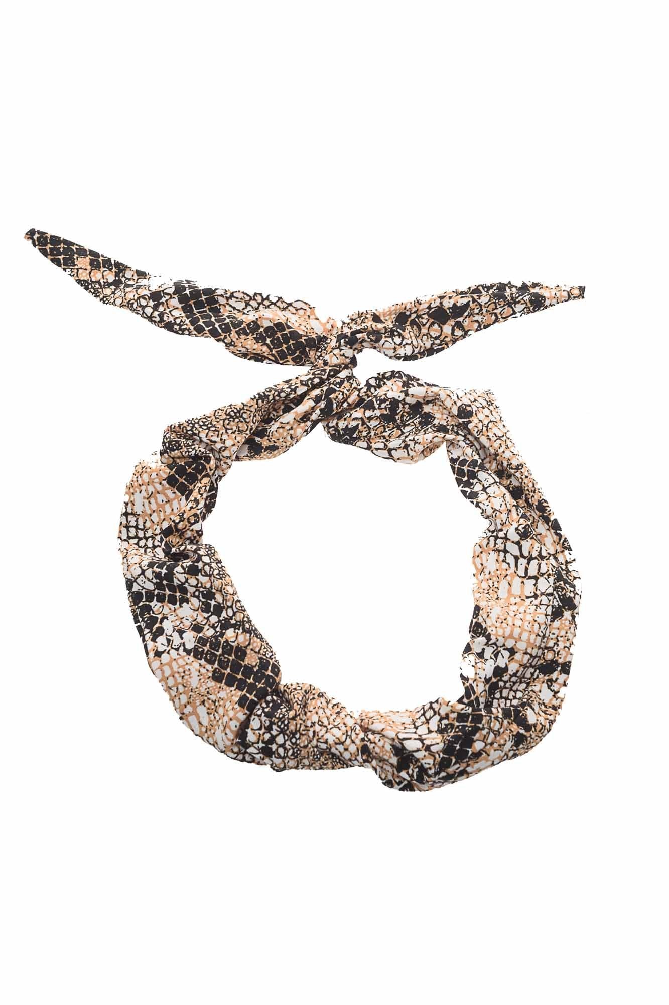Snakeskin Wire Headband