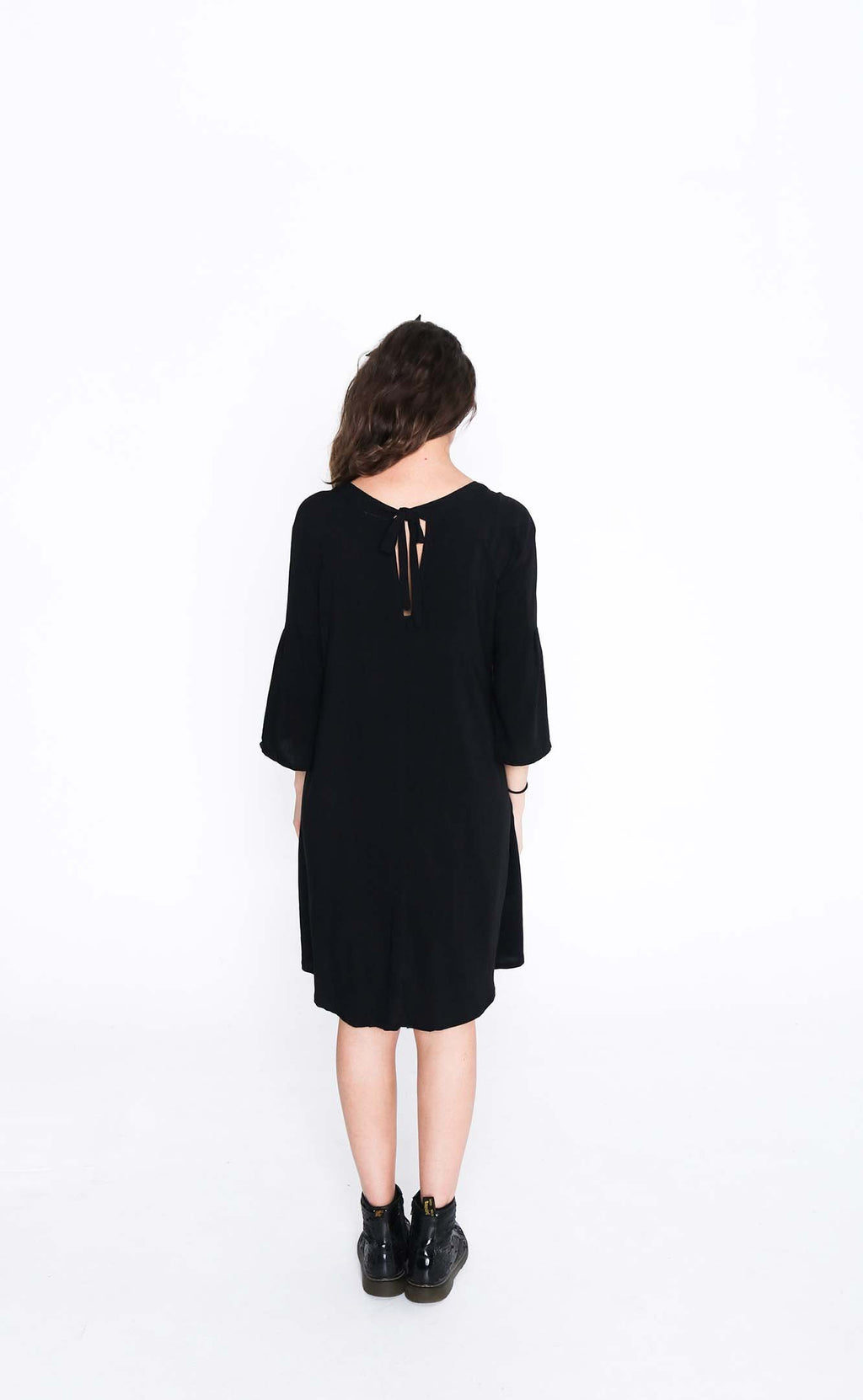Black Susie Dress - Back