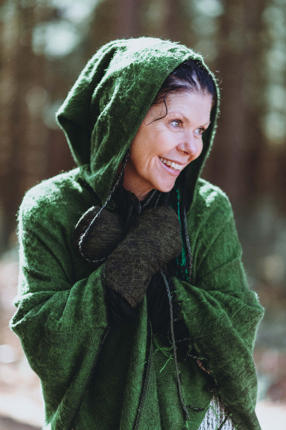 Pixie Hood Poncho