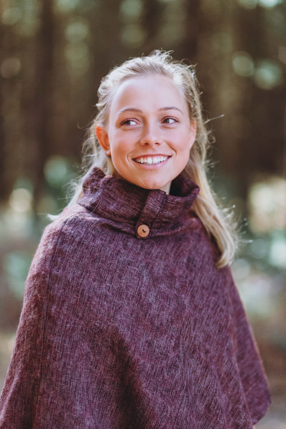 Roll Neck Poncho