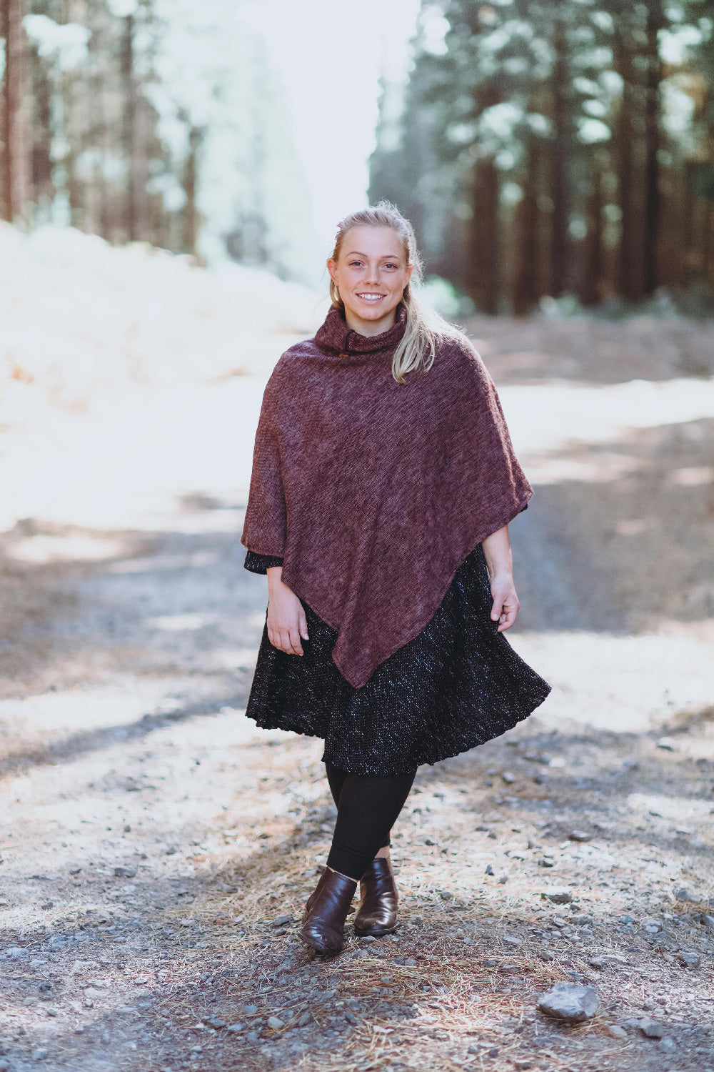 Roll Neck Poncho