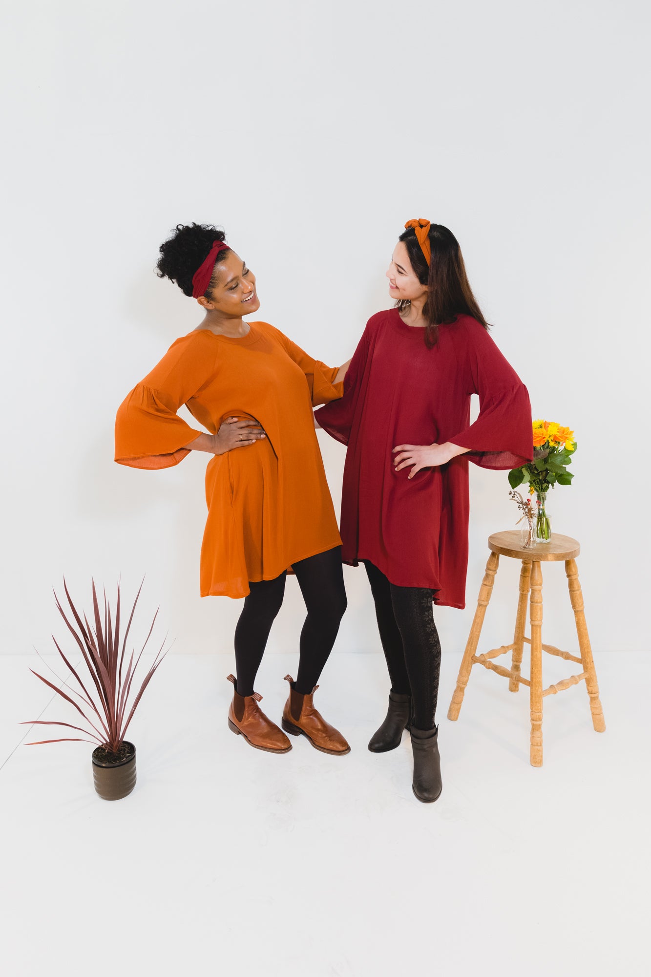 Susie Dress Crimson