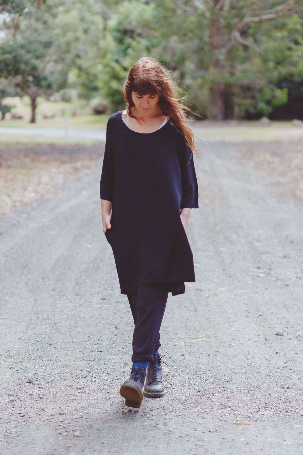 Socheat Pocket Dress With 3/4 Sleeve Essentials